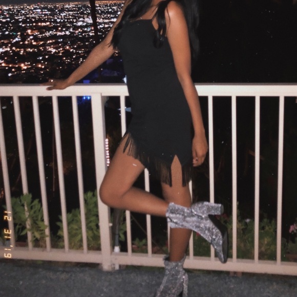 ASOS Fringe Dress - Picture 4 of 4